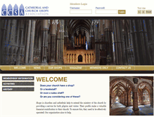 Tablet Screenshot of cathedralandchurchshops.com